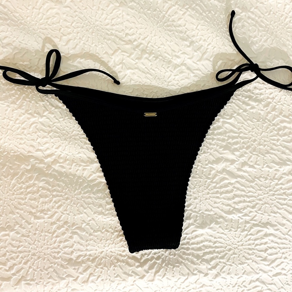 Black rubbed Hollister bikini bottom